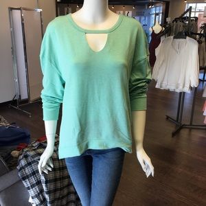 💎✨Juicy Couture mint green sweatshirt size L